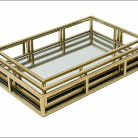 Gold Ciaphus Tray - Set of 3 - Picture 4 of 8